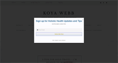 Desktop Screenshot of koyawebb.com